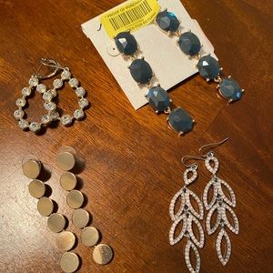 Accessory bundle earrings and sunglasses